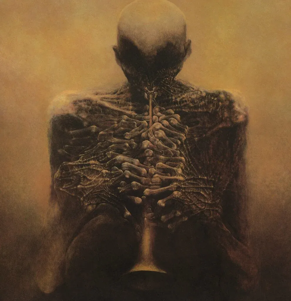 Le Sculture Horror di Zdzisław Beksiński: Un Viaggio Nell'Abisso