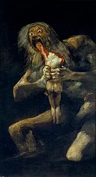 Saturno che Divora suo Figlio