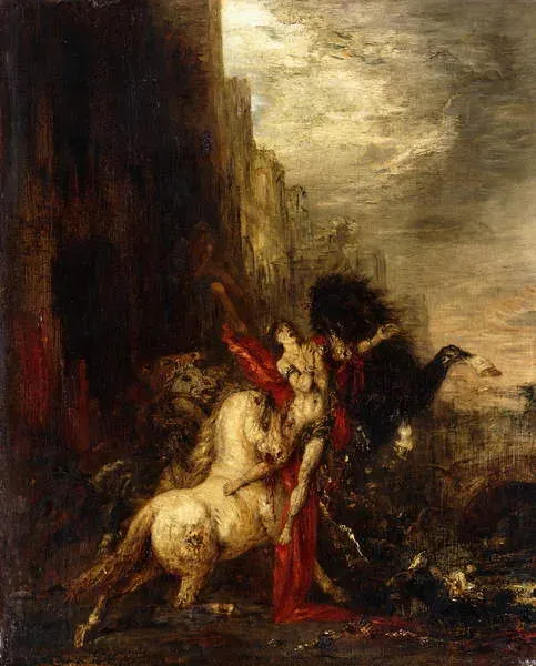 Diomede Devoured by His Horses