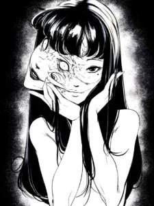 Tomie - faccia -