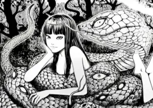 Tomie - serpente -