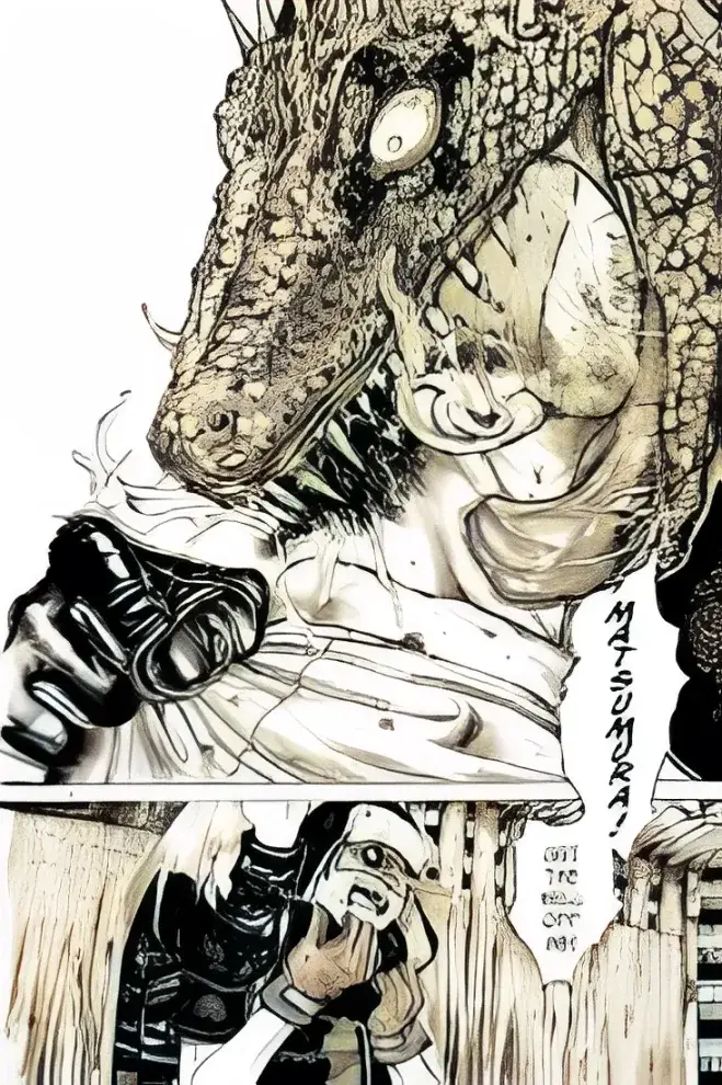 Caiman - bocca -