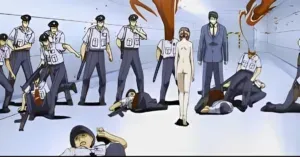 Elfen Lied- aggresione -