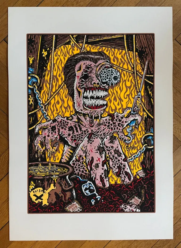 Jeff Gaither L'Orrore che Urla dal Sottosuolo dell'Arte Underground