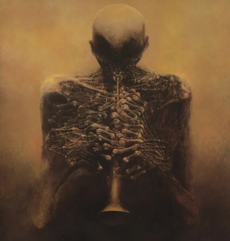 Zdzisław Beksiński L'Architetto del Subconscio Distopico